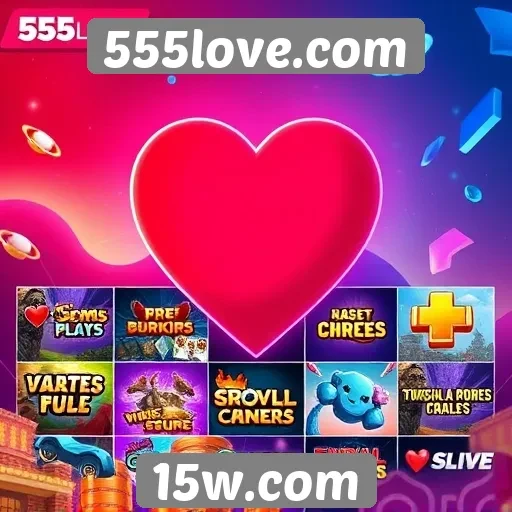 Explorando a diversidade de jogos no site 555love