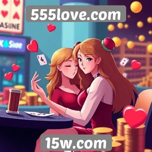 Como 555love.com se destaca entre sites de jogos online